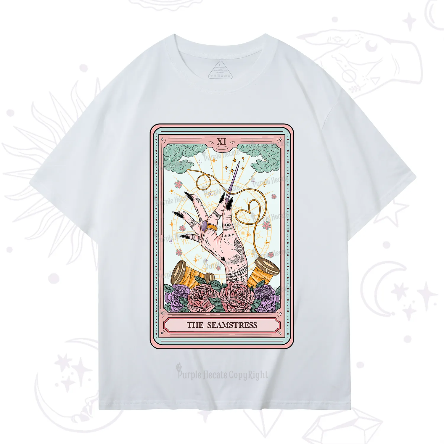 Purplehecate The Seamstress Tarot T-Shirt