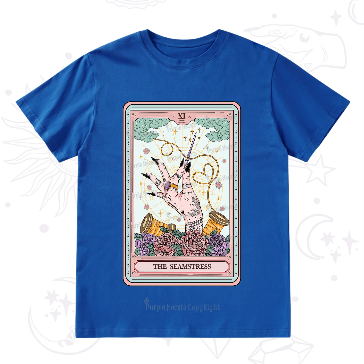 Purplehecate The Seamstress Tarot T-Shirt
