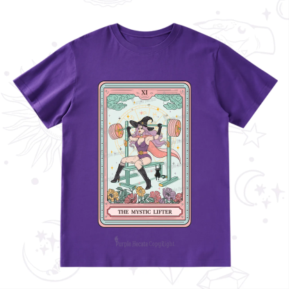 Purplehecate The Mystic Lifter Tarot T-Shirt