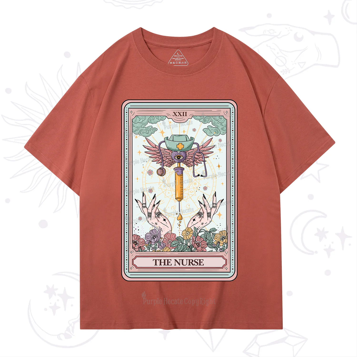 Purplehecate The ER Nurse Tarot T-Shirt