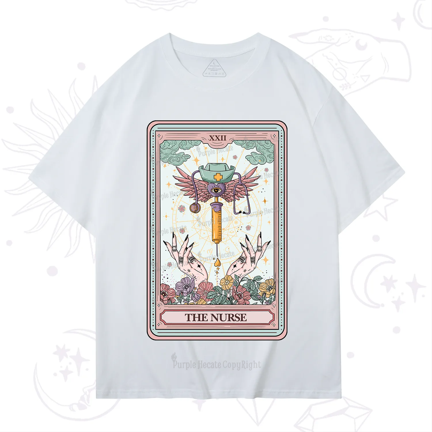 Purplehecate The ER Nurse Tarot T-Shirt