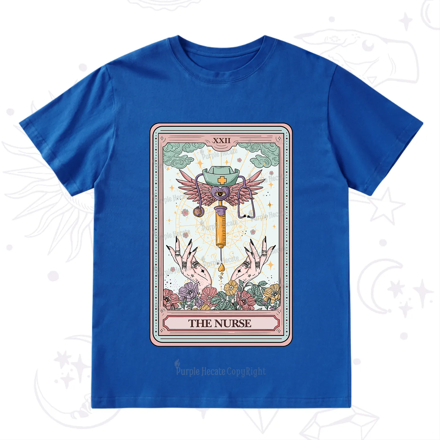 Purplehecate The ER Nurse Tarot T-Shirt