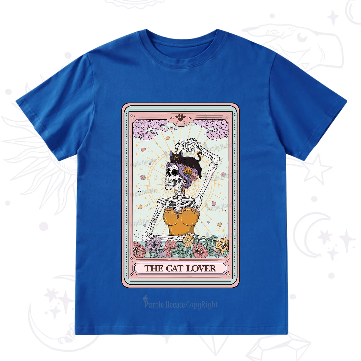 Purplehecate The Cat Lover Tarot T-Shirt