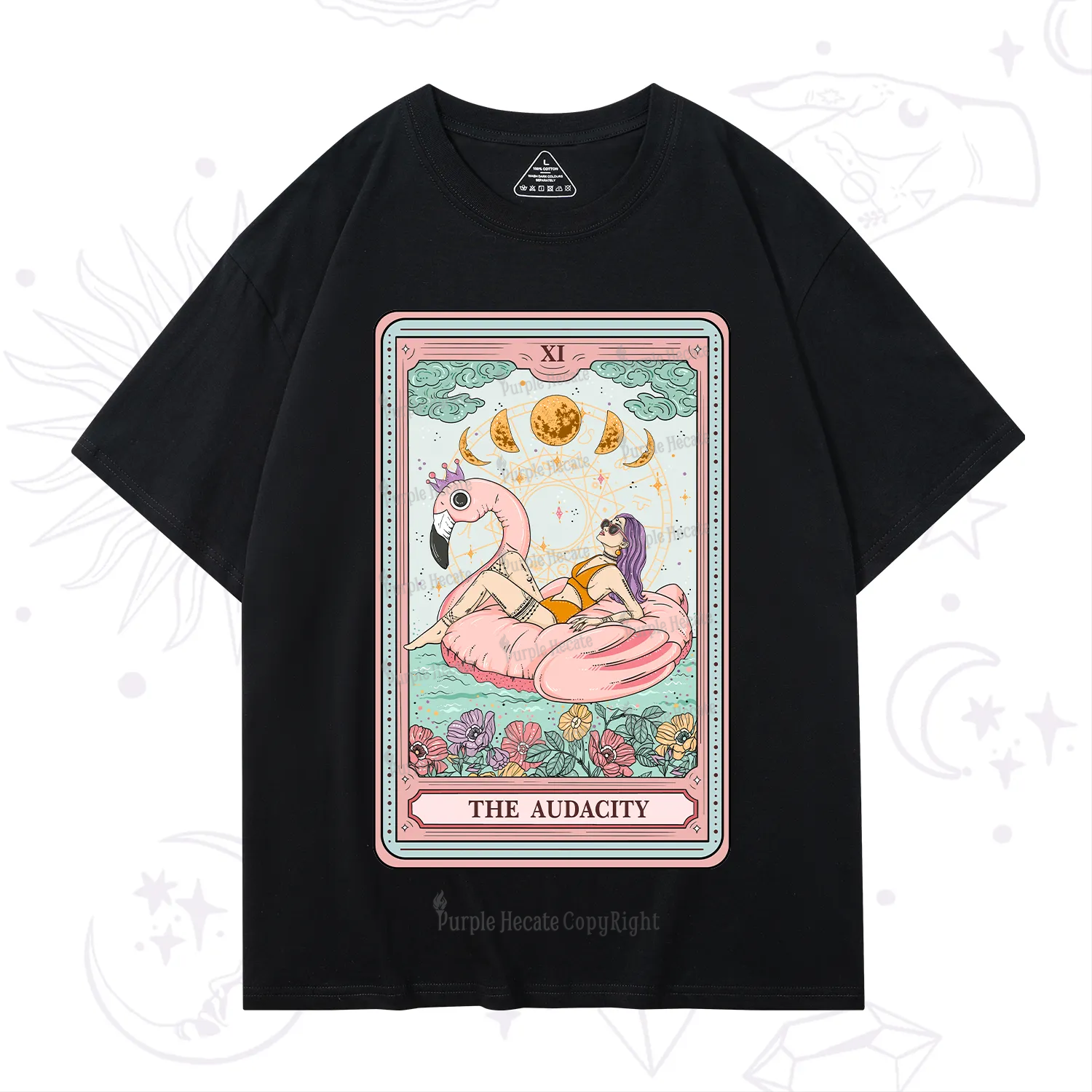 Purplehecate The Vacation Audacity Tarot T-Shirt