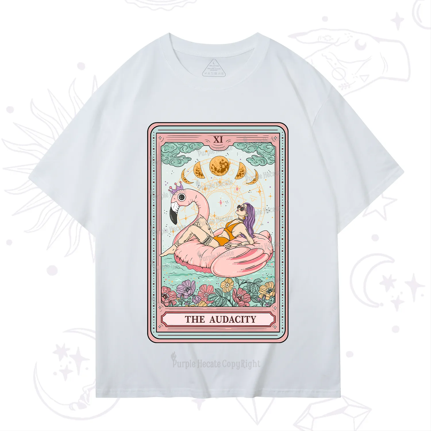 Purplehecate The Vacation Audacity Tarot T-Shirt