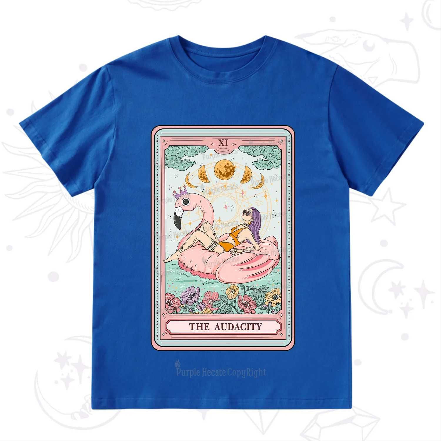 Purplehecate The Vacation Audacity Tarot T-Shirt