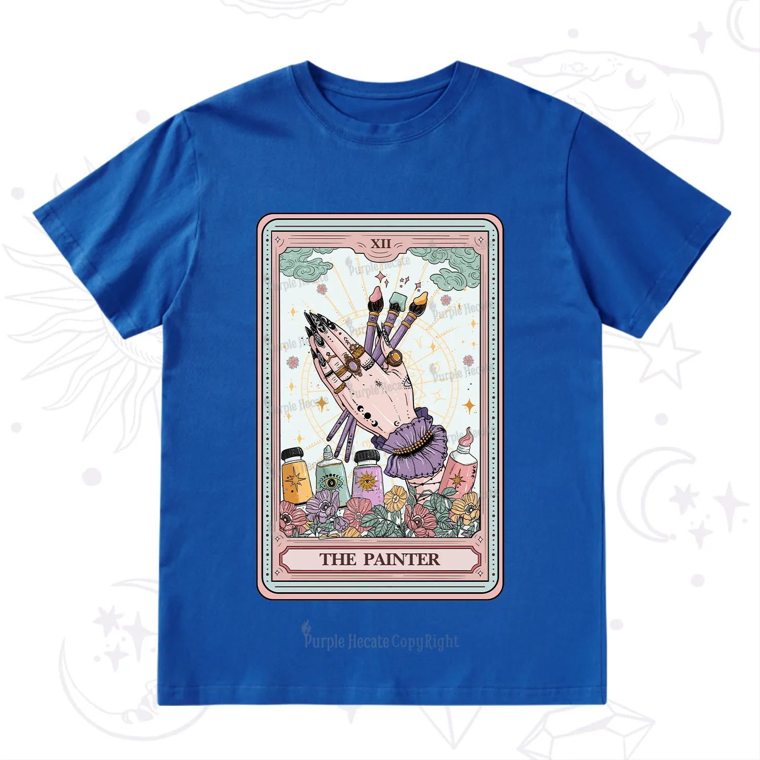 Purplehecate The Occult Painter Tarot T-Shirt