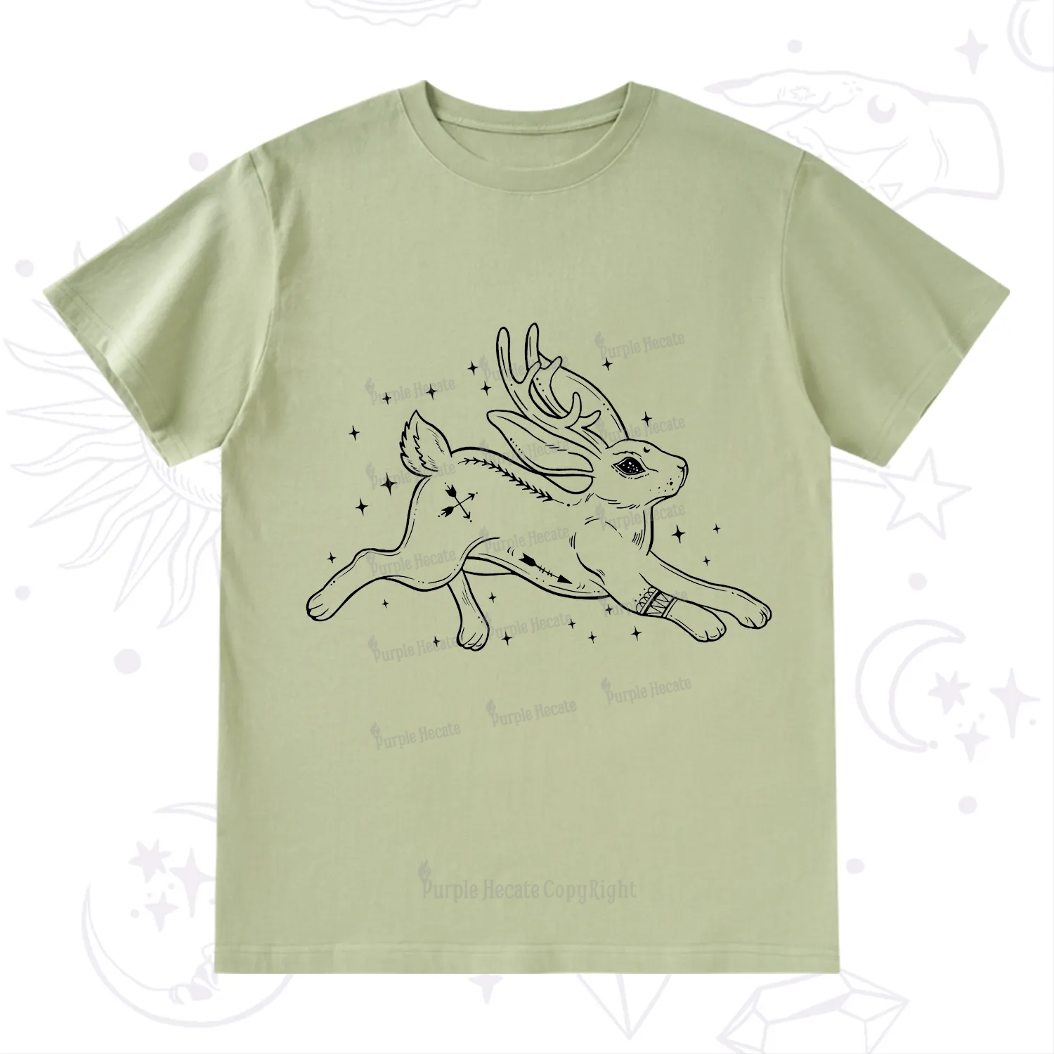 Purplehecate Starwitch Familiar T-Shirt