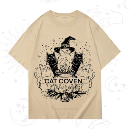 Purplehecate Witchy Cat Coven T-Shirt
