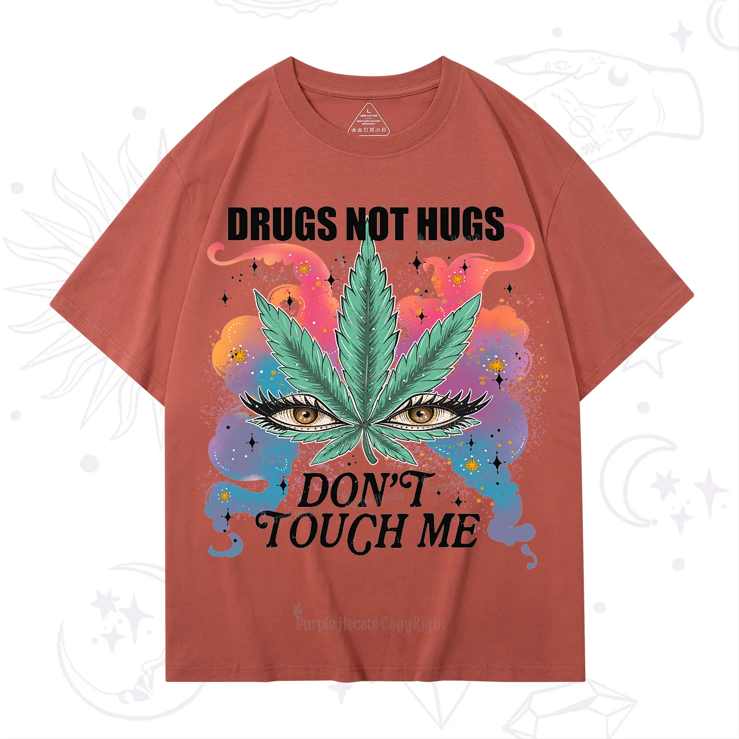 Purplehecate Drugs Not Hugs T-Shirt