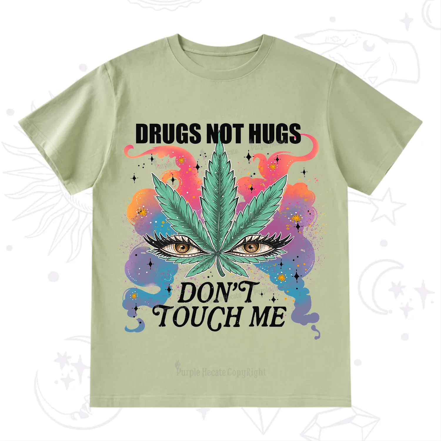 Purplehecate Drugs Not Hugs T-Shirt