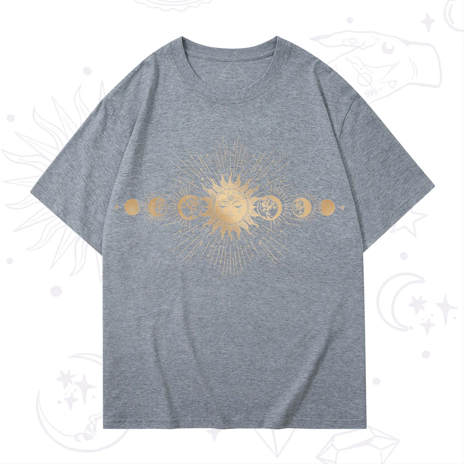 Purplehecate Mystical Moon And Sun T-Shirt