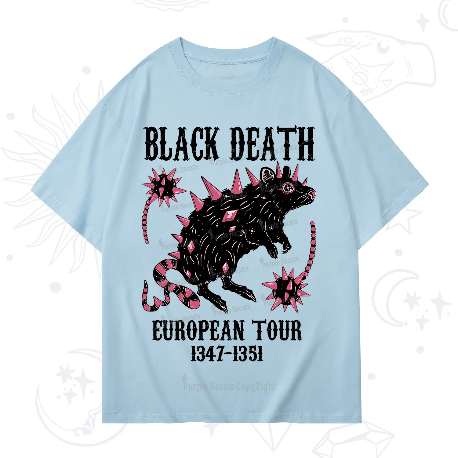 Purplehecate Black Death T-Shirt