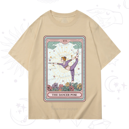 Purplehecate The Dancer Pose Tarot Card T-Shirt