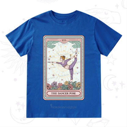 Purplehecate The Dancer Pose Tarot Card T-Shirt