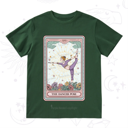 Purplehecate The Dancer Pose Tarot Card T-Shirt
