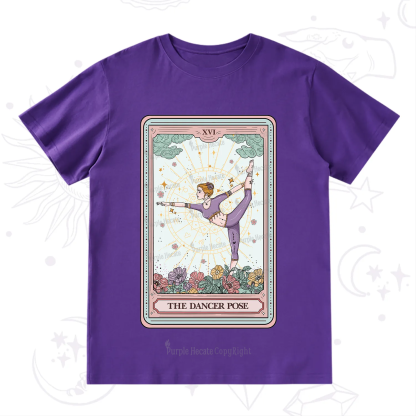 Purplehecate The Dancer Pose Tarot Card T-Shirt