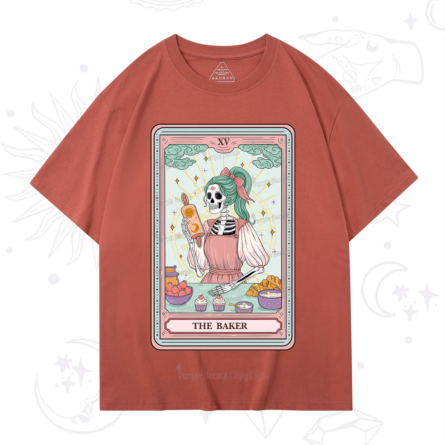 Purplehecate The Bakery Tarot Card T-Shirt