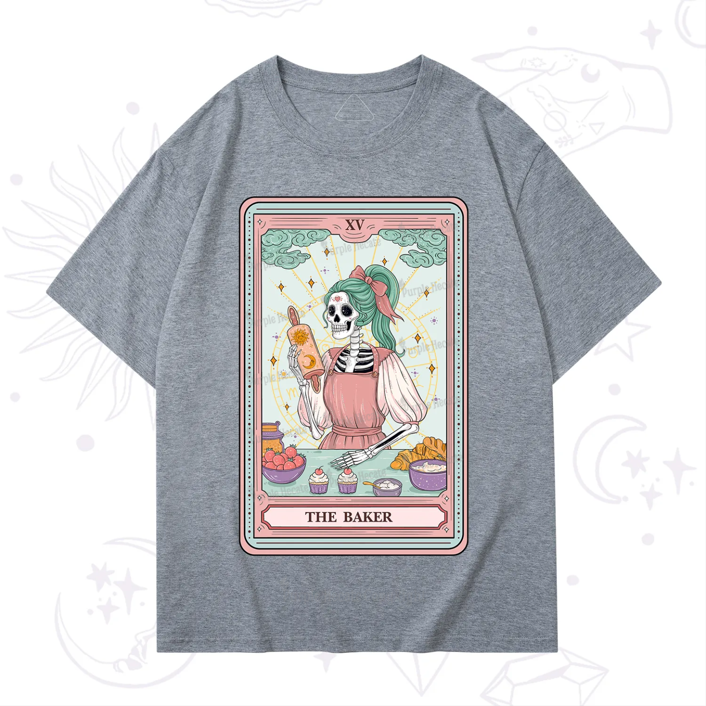 Purplehecate The Bakery Tarot Card T-Shirt