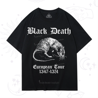 Purplehecate Black Death European Tour T-Shirt