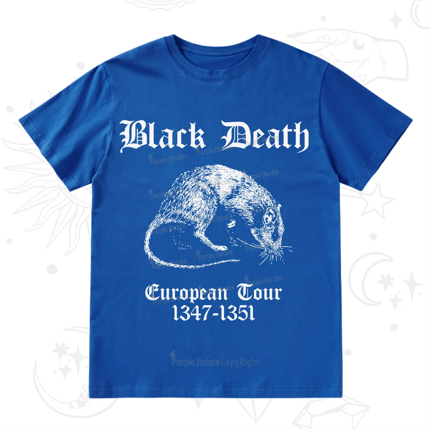 Purplehecate Black Death European Tour T-Shirt
