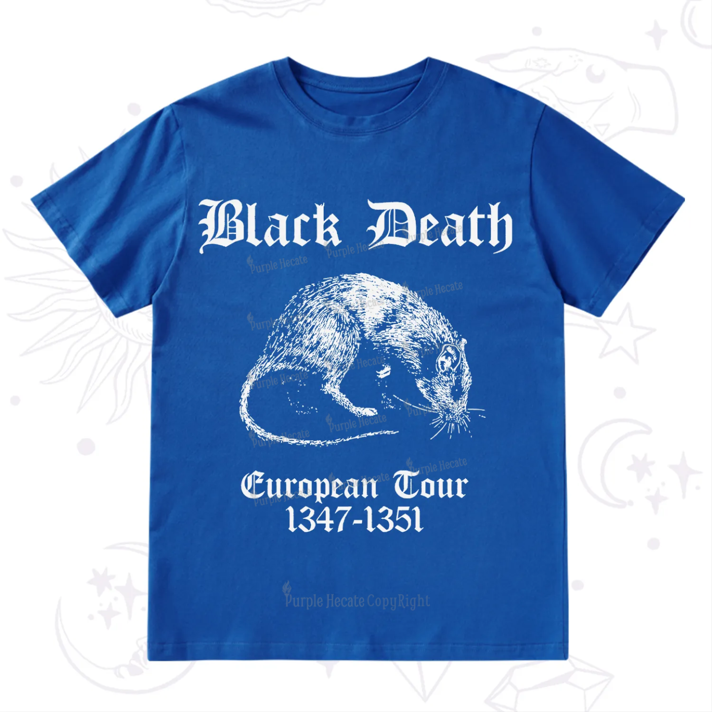 Purplehecate Black Death European Tour T-Shirt