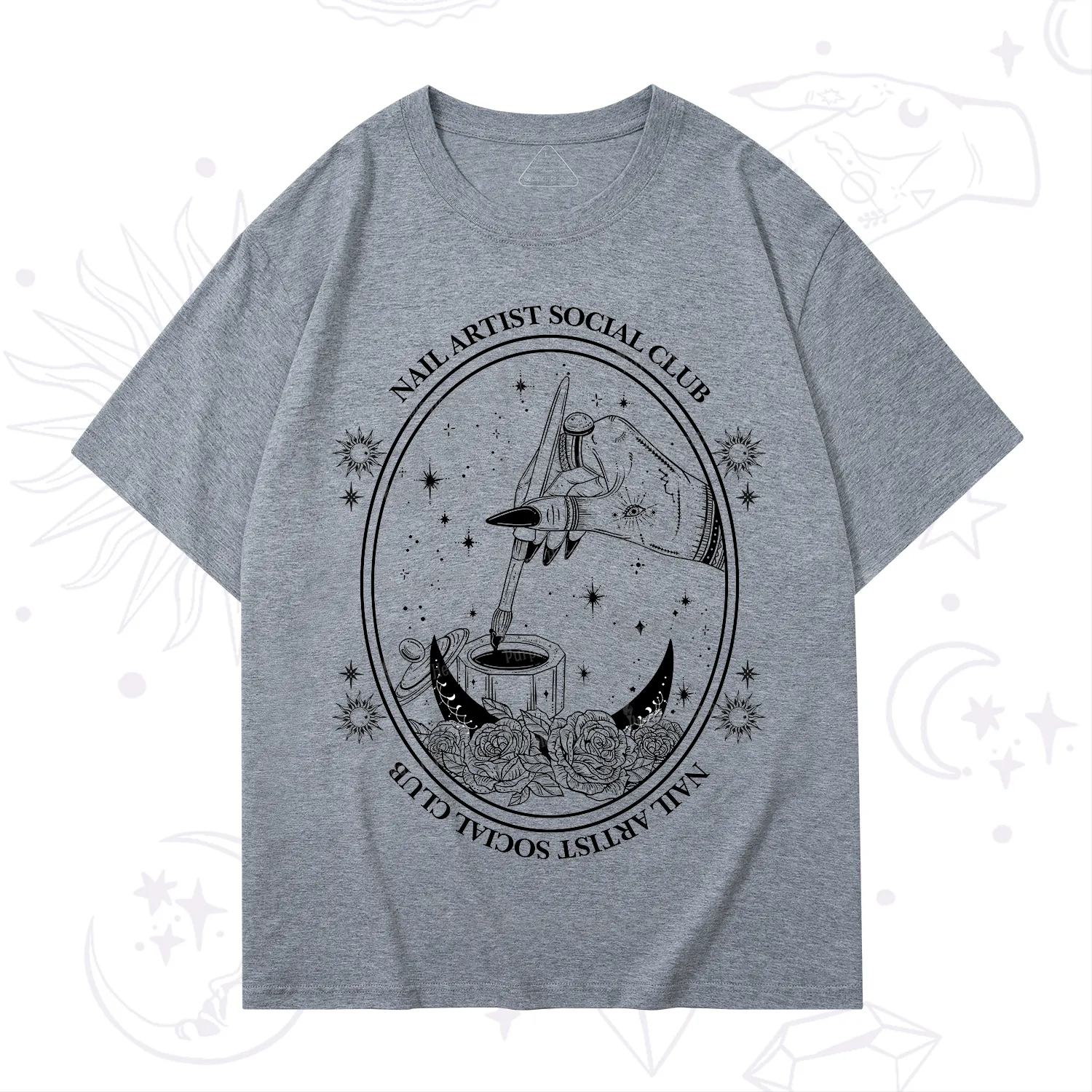 Purplehecate Nail Artist Social Club T-Shirt