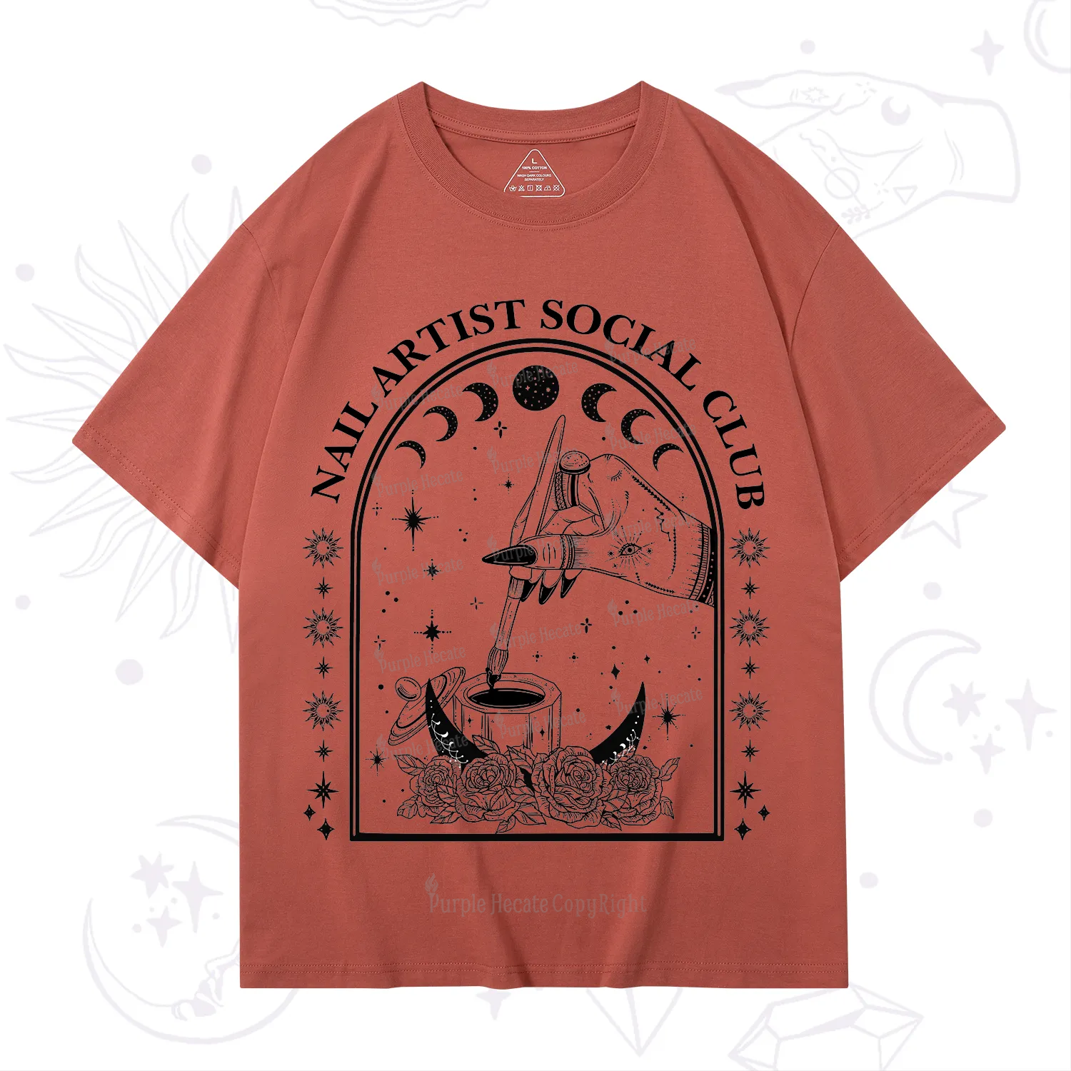 Purplehecate Nail Artist Club Collective T-Shirt