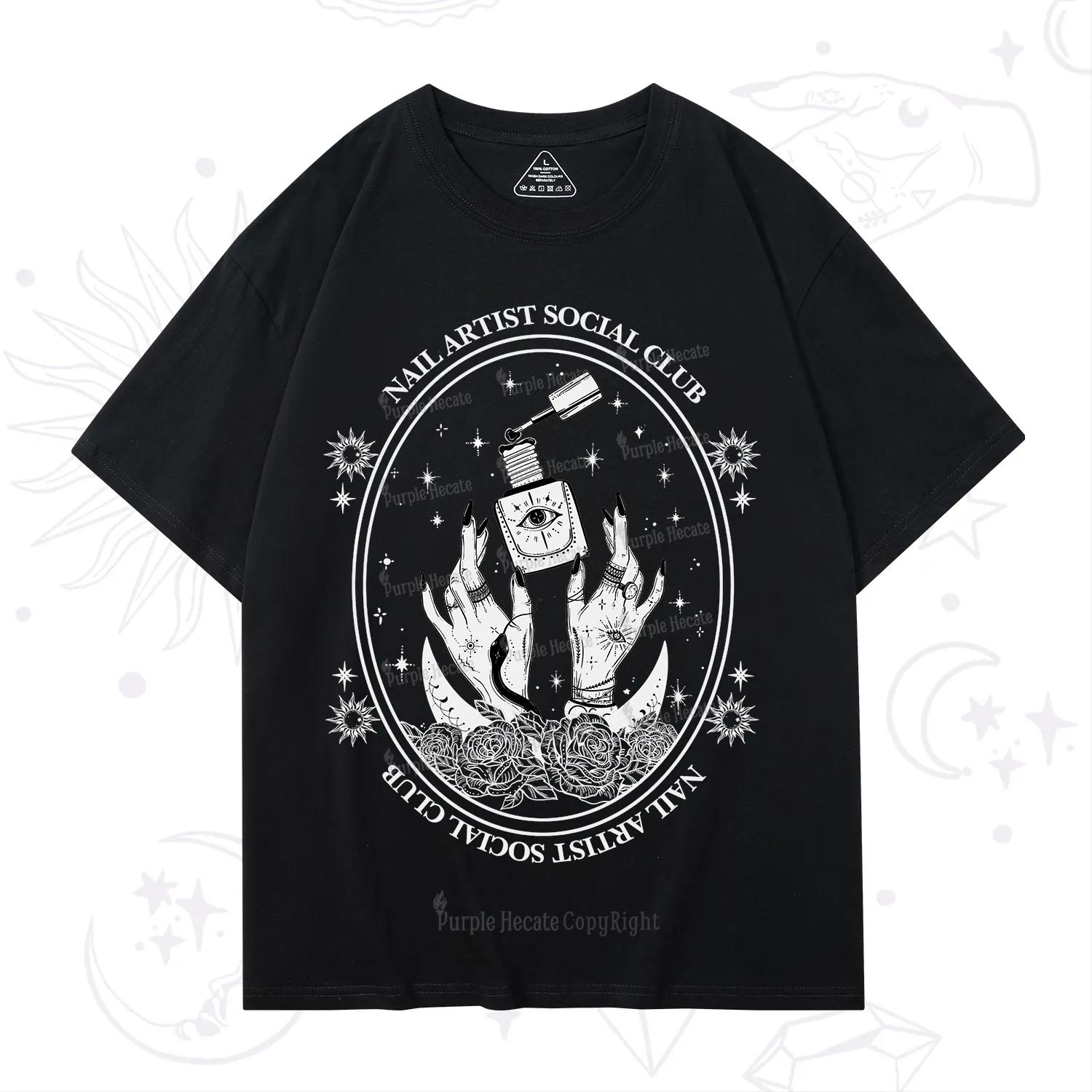 Purplehecate Nail Artist Club T-Shirt