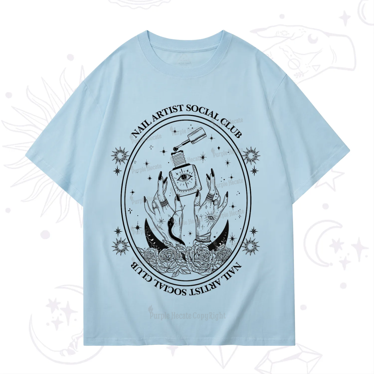 Purplehecate Nail Artist Club T-Shirt
