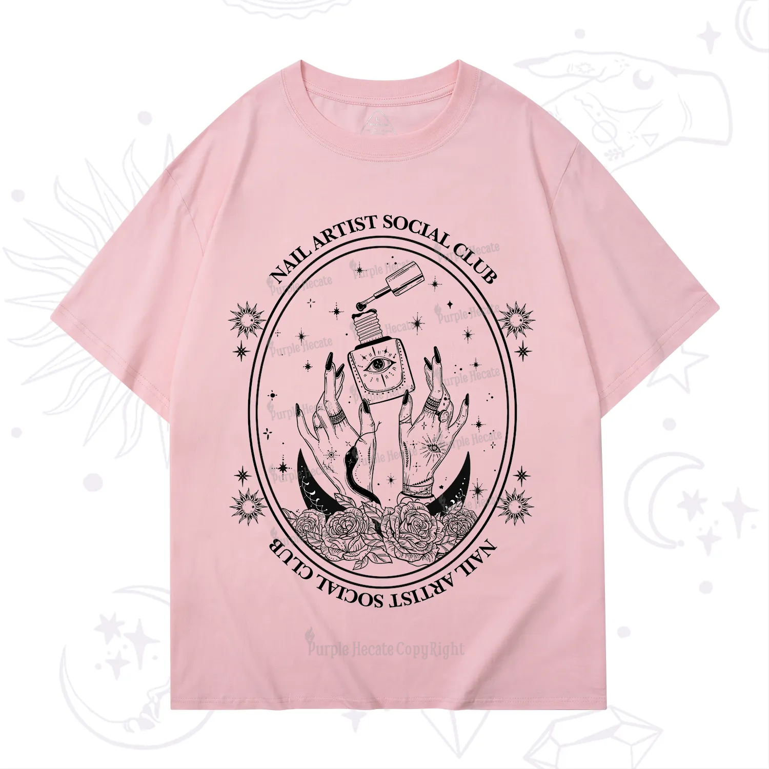 Purplehecate Nail Artist Club T-Shirt