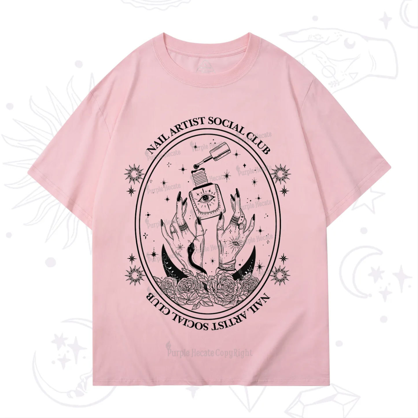 Purplehecate Nail Artist Club T-Shirt