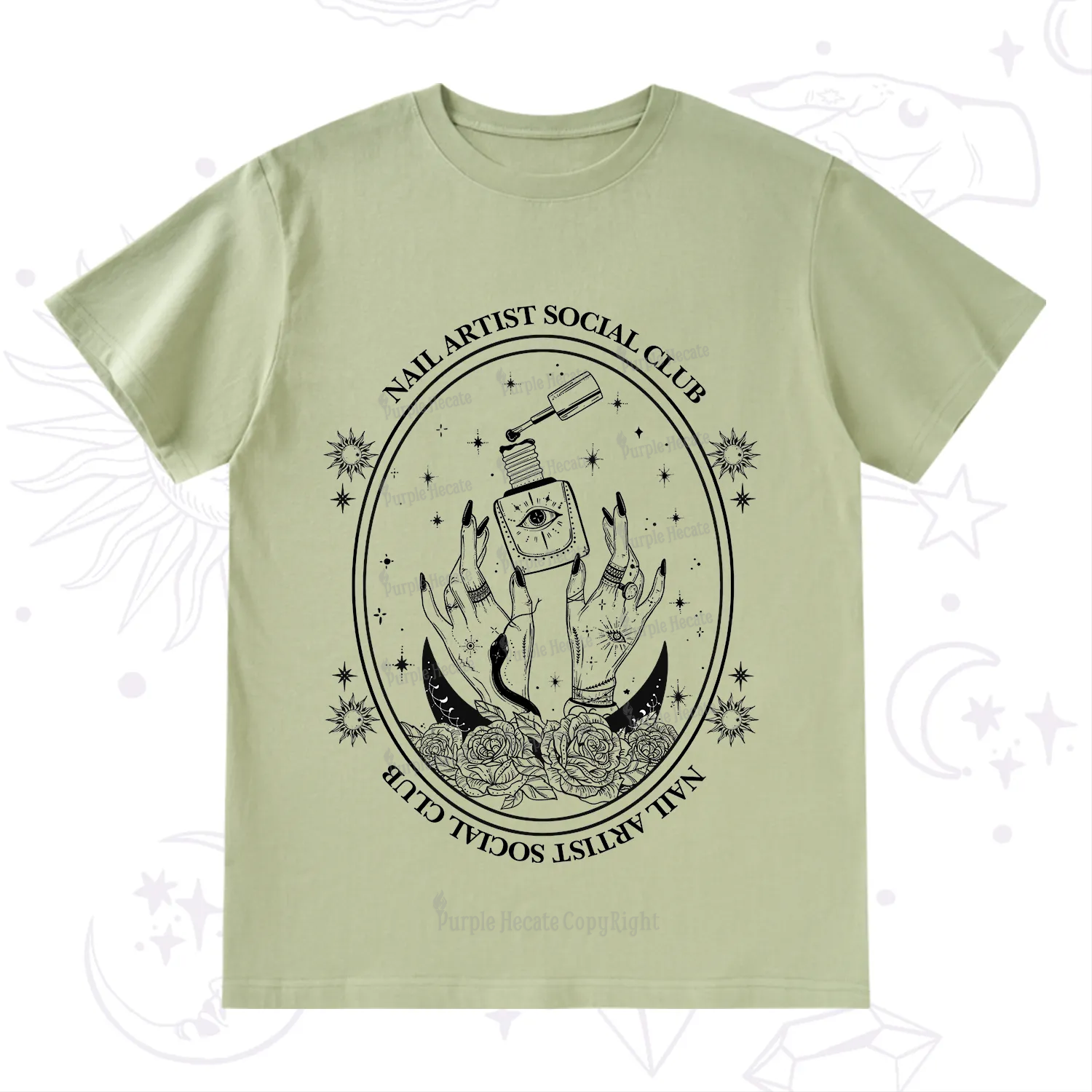 Purplehecate Nail Artist Club T-Shirt