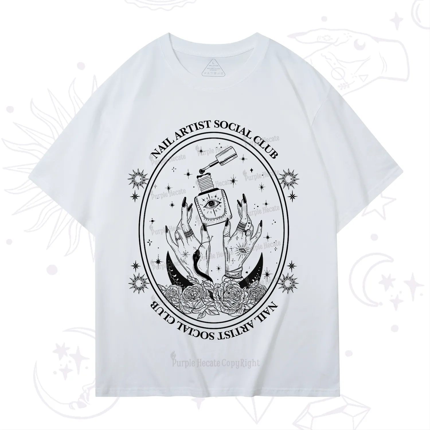 Purplehecate Nail Artist Club T-Shirt