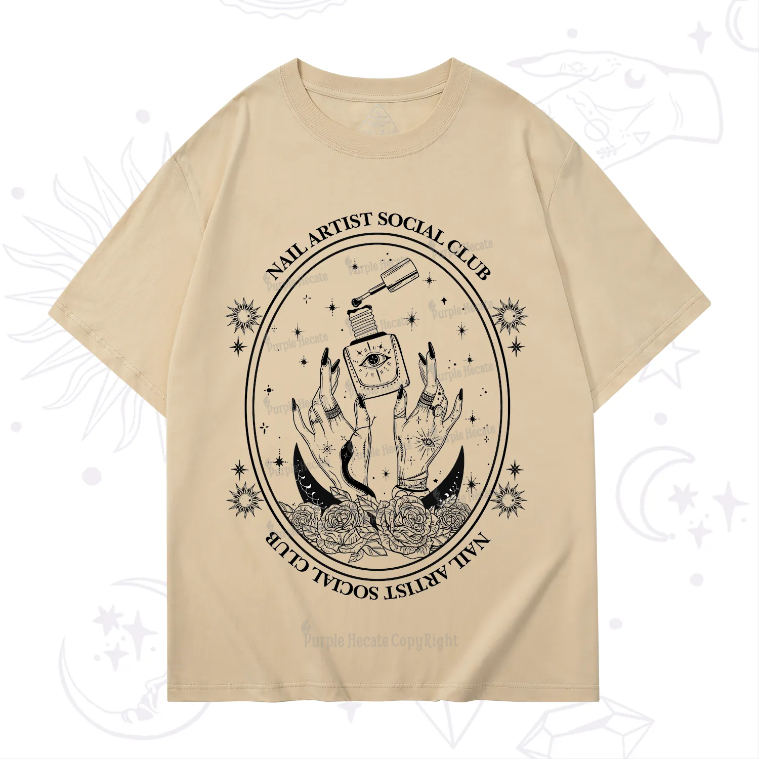 Purplehecate Nail Artist Club T-Shirt