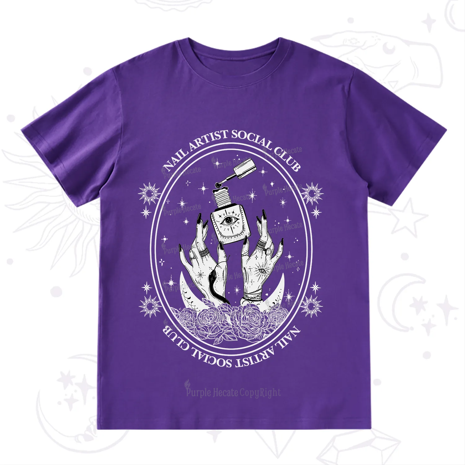 Purplehecate Nail Artist Club T-Shirt