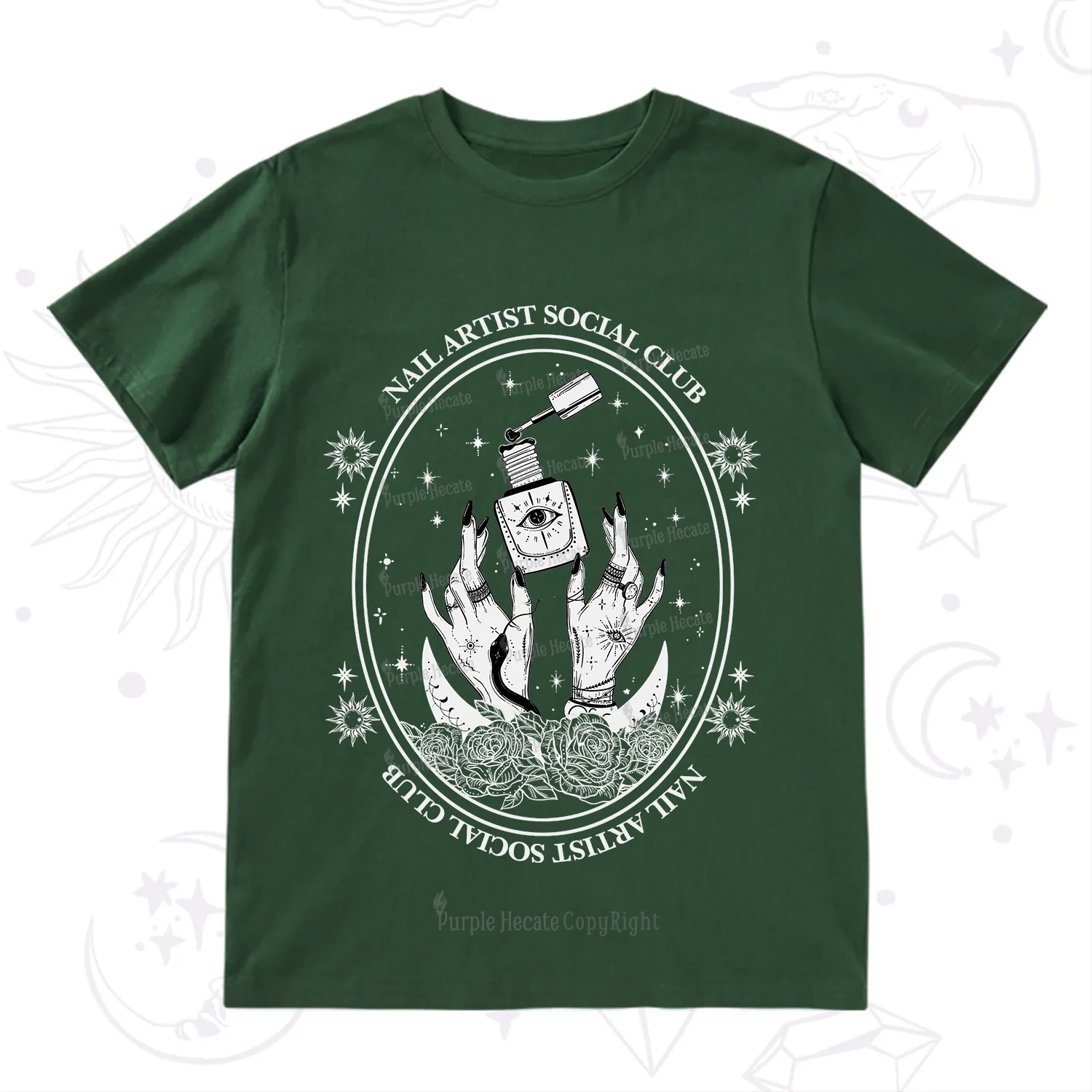Purplehecate Nail Artist Club T-Shirt
