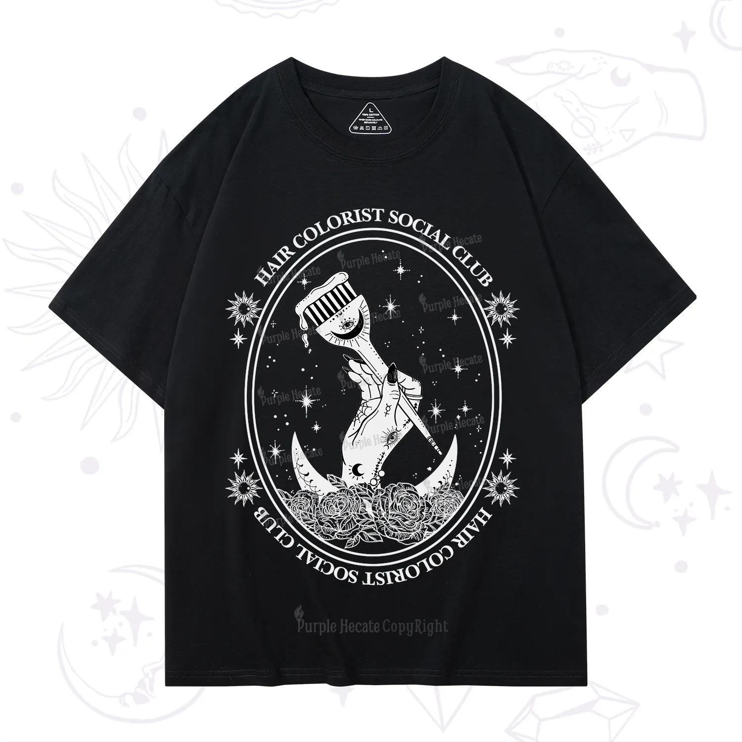 Purplehecate Hair Colorist Social Club T-Shirt