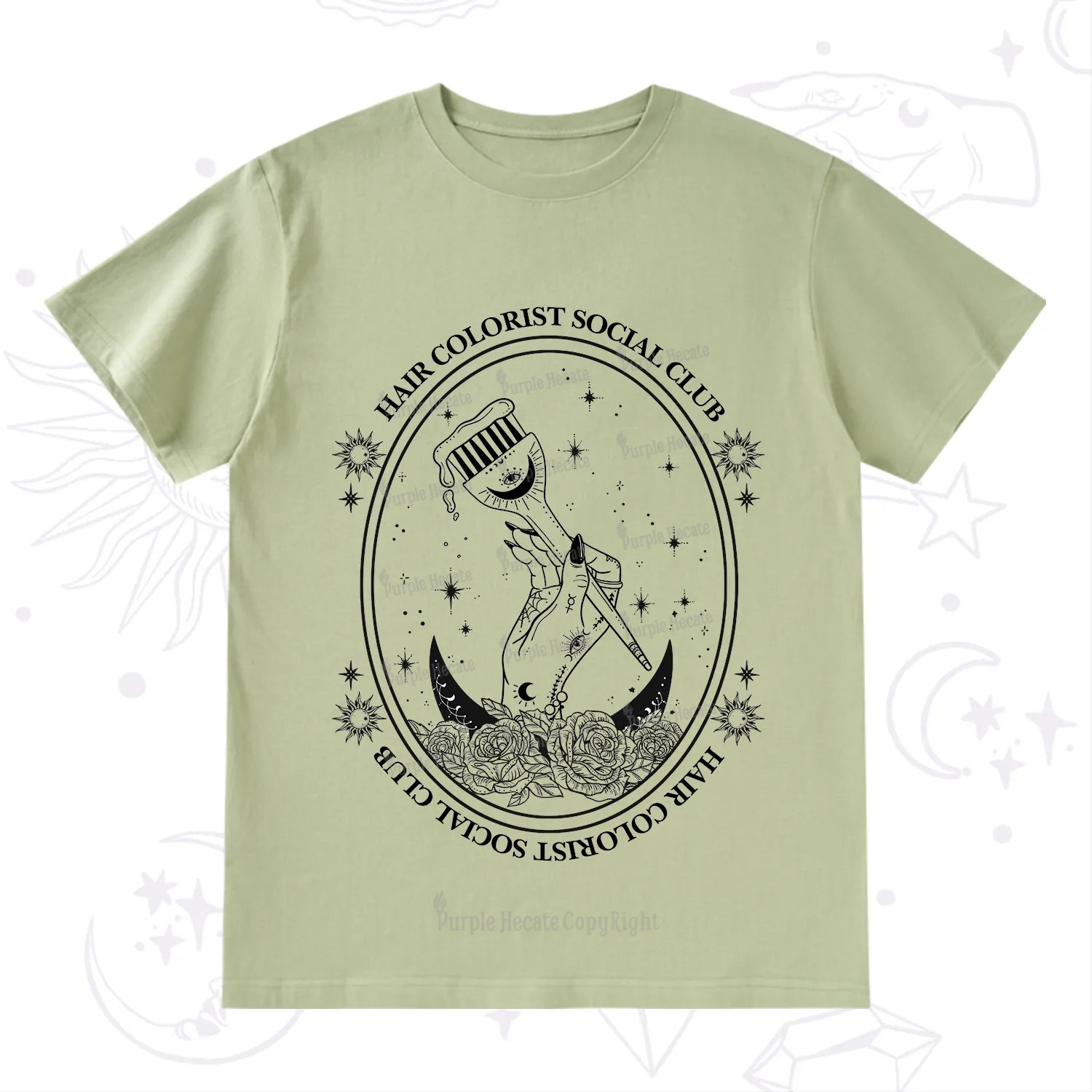 Purplehecate Hair Colorist Social Club T-Shirt