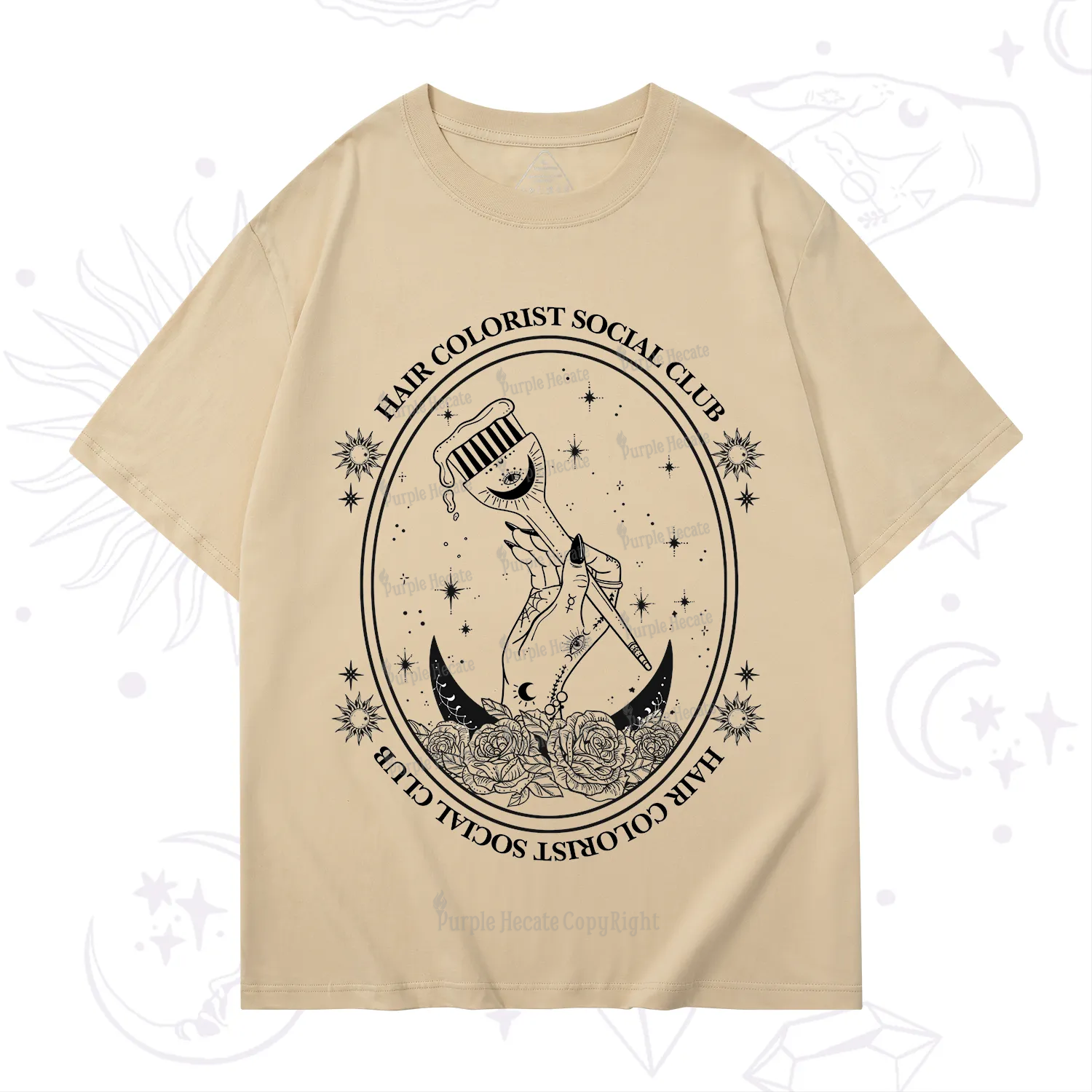 Purplehecate Hair Colorist Social Club T-Shirt