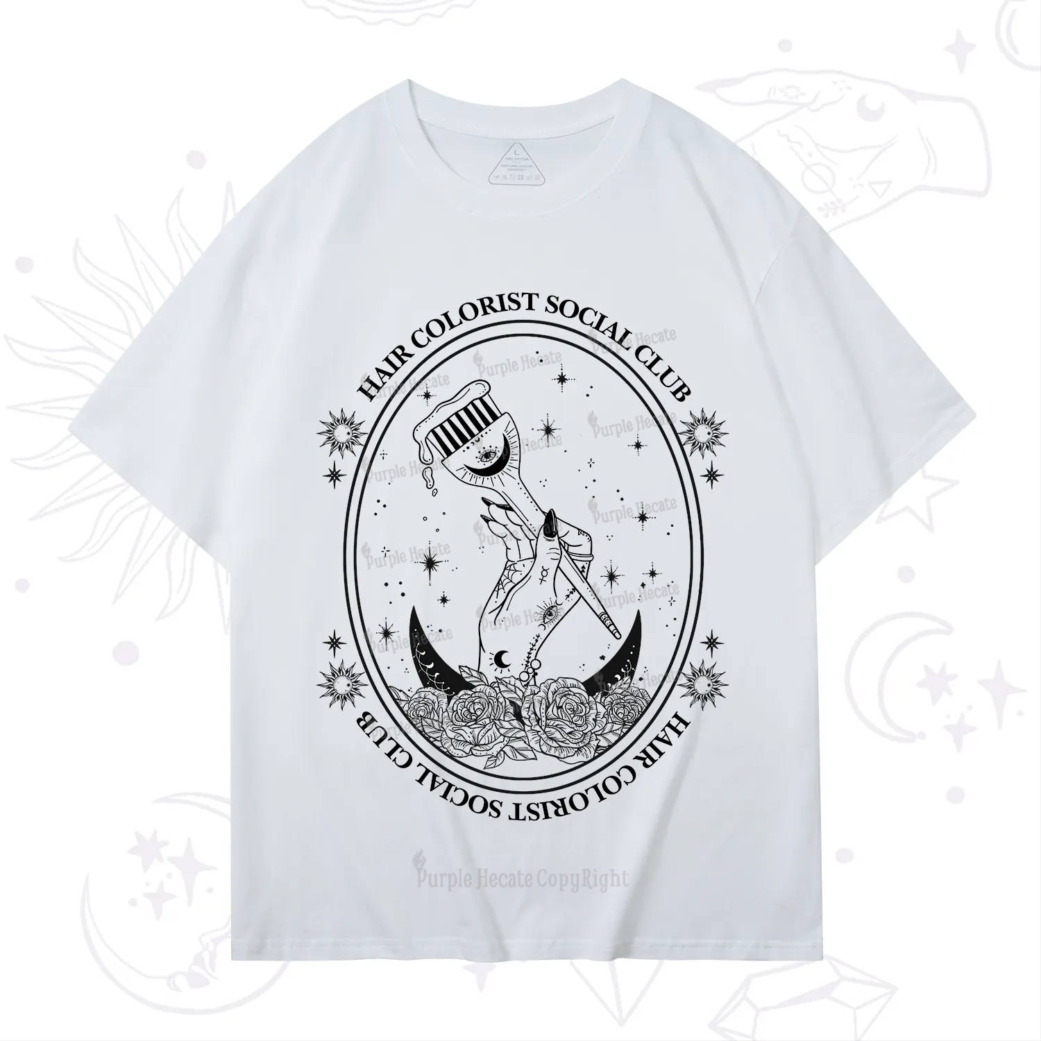 Purplehecate Hair Colorist Social Club T-Shirt