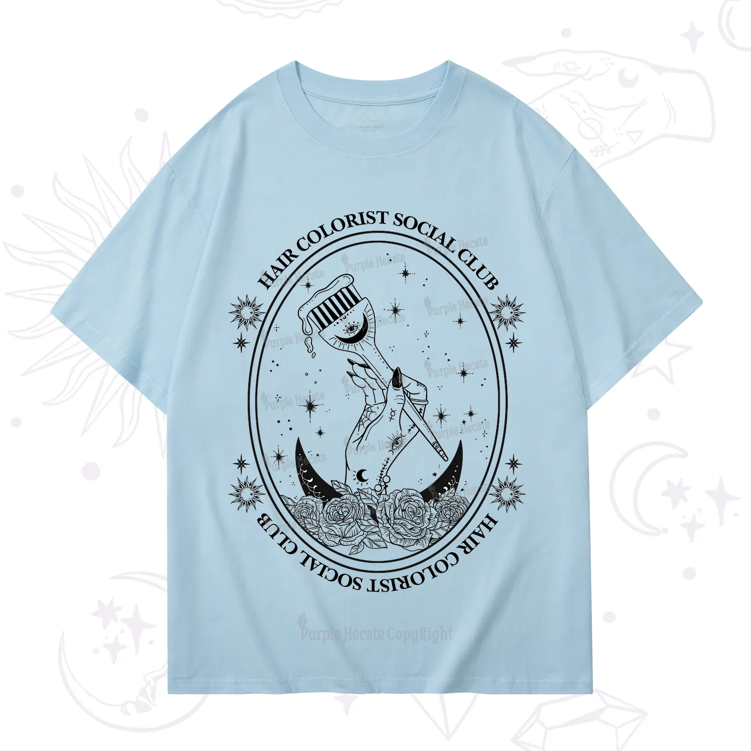 Purplehecate Hair Colorist Social Club T-Shirt