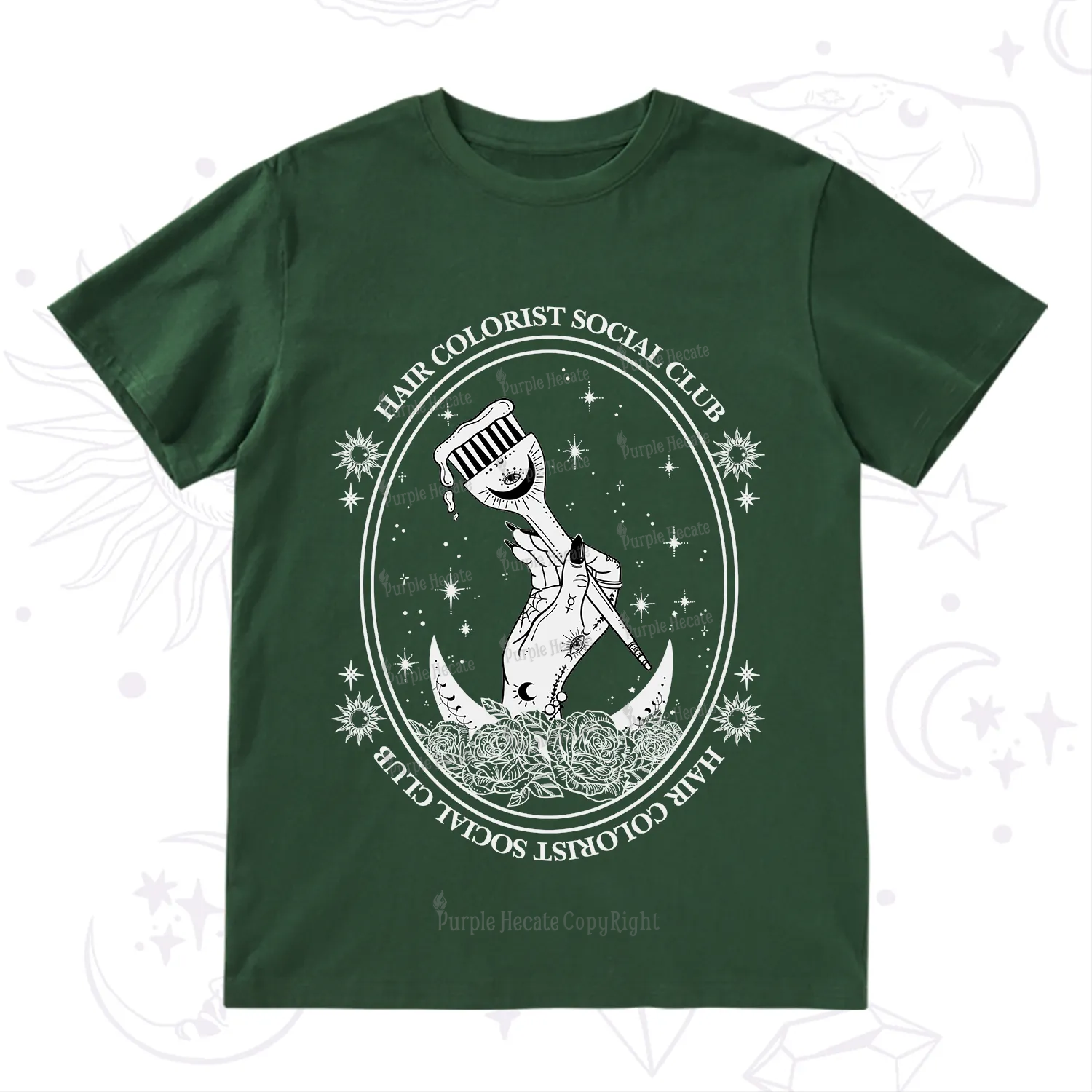 Purplehecate Hair Colorist Social Club T-Shirt