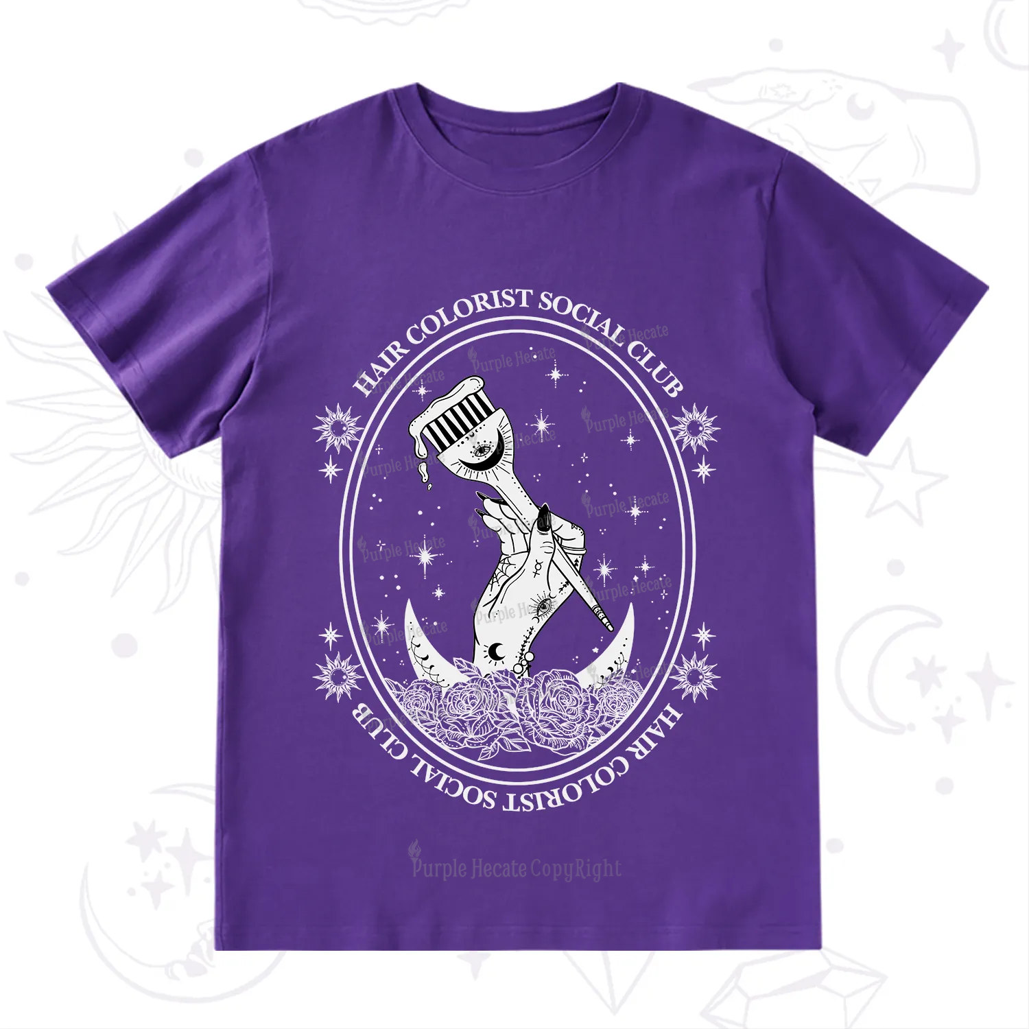 Purplehecate Hair Colorist Social Club T-Shirt