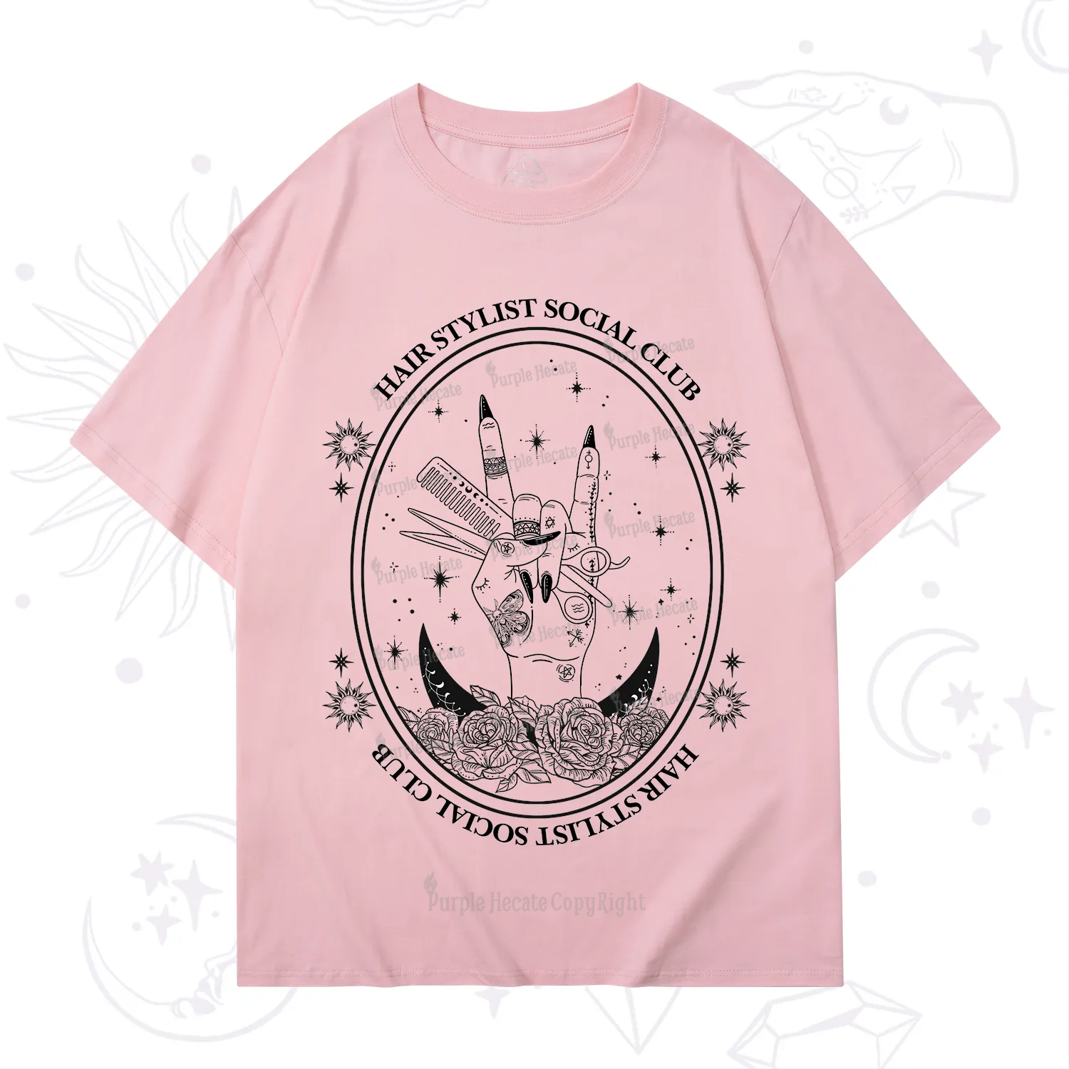 Purplehecate Hair Stylist Club T-Shirt