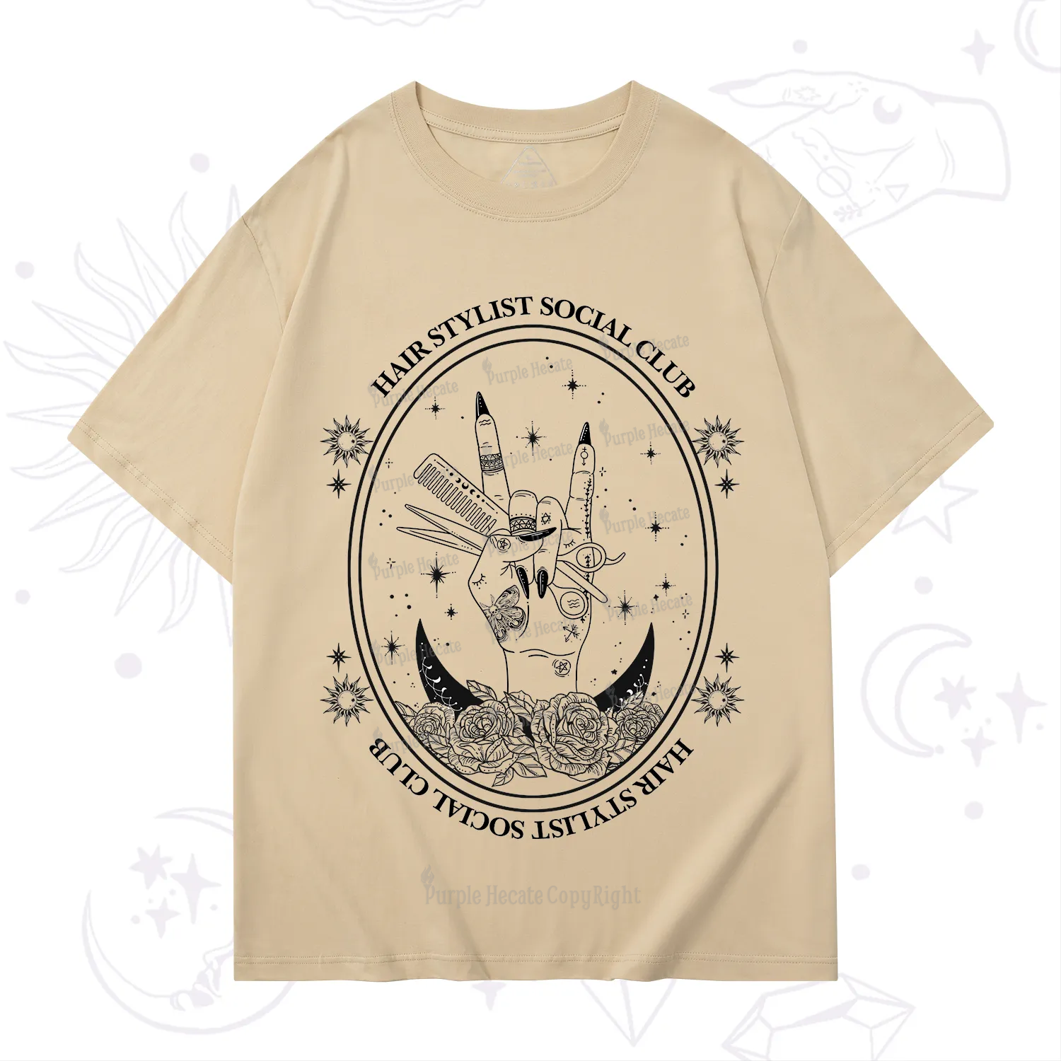 Purplehecate Hair Magician Social Club T-Shirt