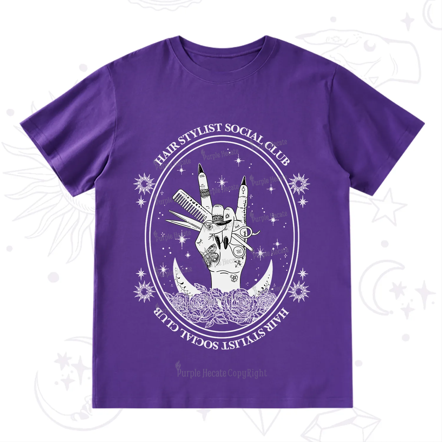 Purplehecate Hair Stylist Club T-Shirt
