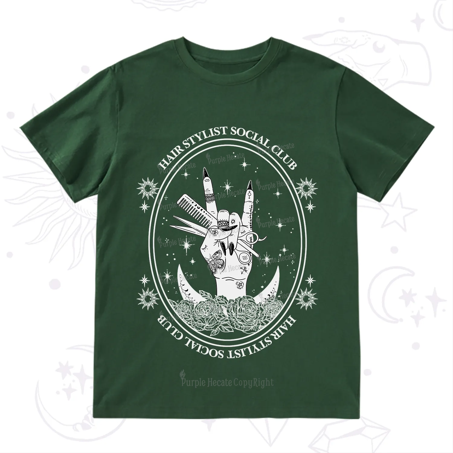 Purplehecate Hair Stylist Club T-Shirt