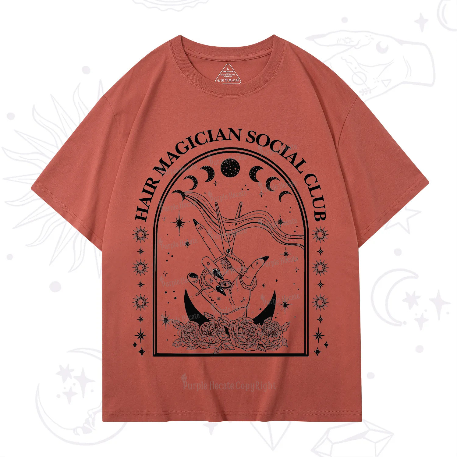 Purplehecate Hair Magician Social Club Collective T-Shirt