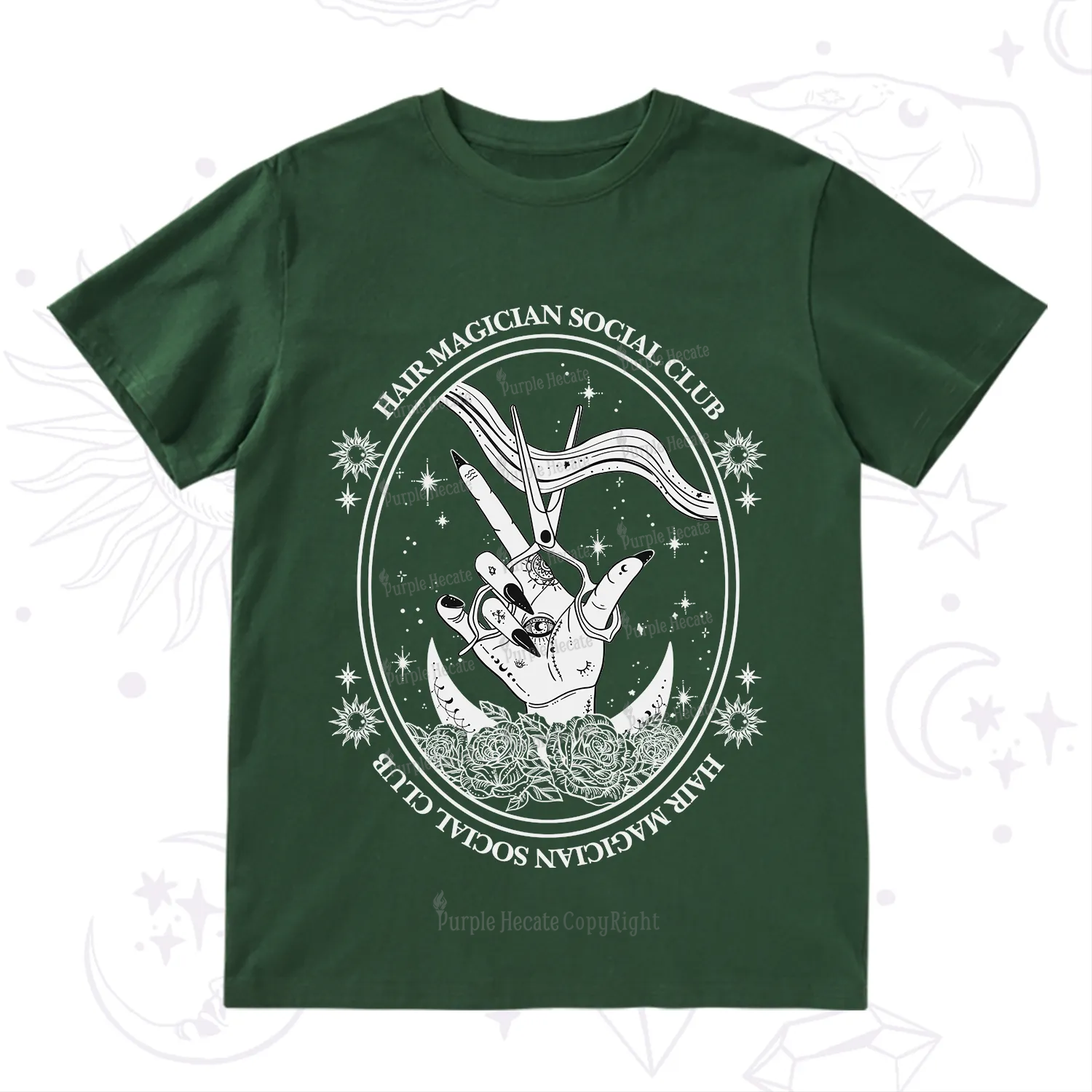 Purplehecate Hair Magician Social Club T-Shirt